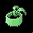 Objet foulard-vert