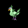 Colombeau femelle shiny dans Noire et Blanche