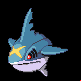 Sharpedo femelle dans Diamant et Perle