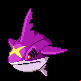 Sharpedo mâle shiny dans Diamant et Perle