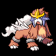 Entei shiny dans Diamant et Perle